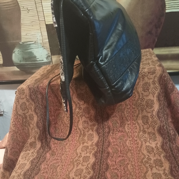 Vintage large envelope handbag 1970-80's - Picture 8 of 14